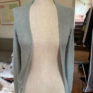 Vintage Donna Karan beaded silk cardigan